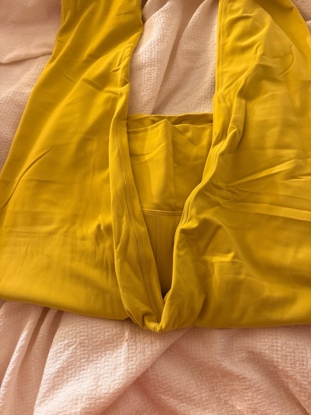 Lululemon Align High-Rise Pant 28" Yellow Serpentine - Picture 5 of 6